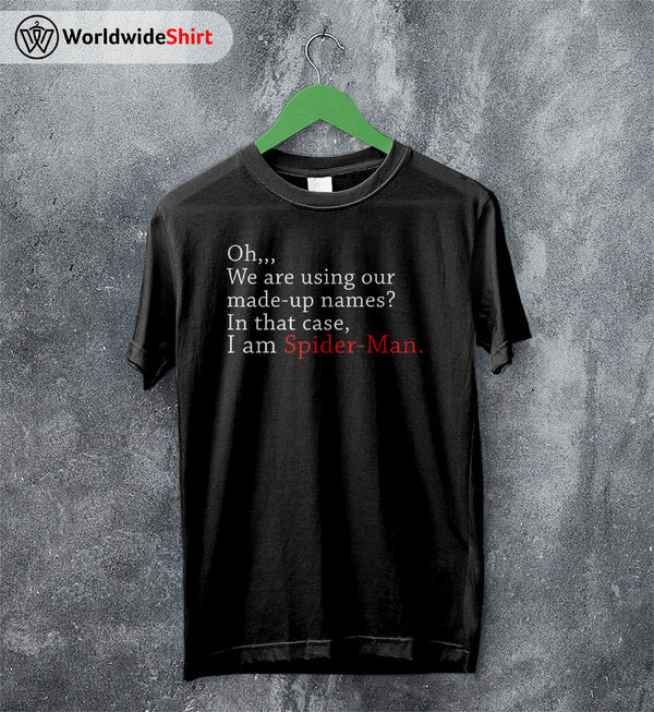 I Am Spiderman T-Shirt Spiderman Shirt The Avengers Shirt