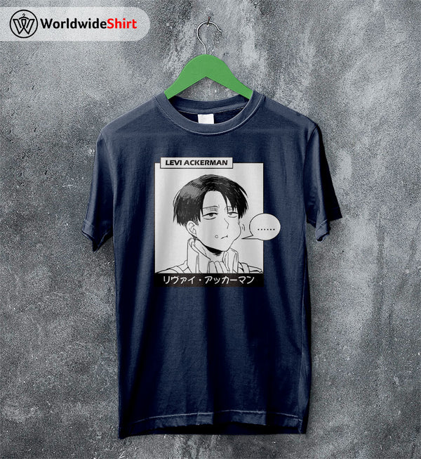 Levi Ackerman Shirt Attack On Titan Shirt Shingeki no Kyojin T-Shirt