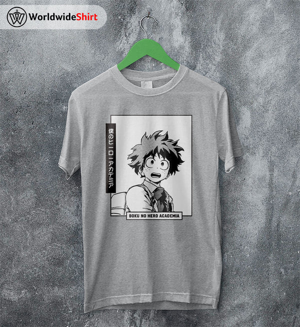 Izuku Midoriya Kids T-shirt Boku No Hero Academia Shirt BNHA Merch