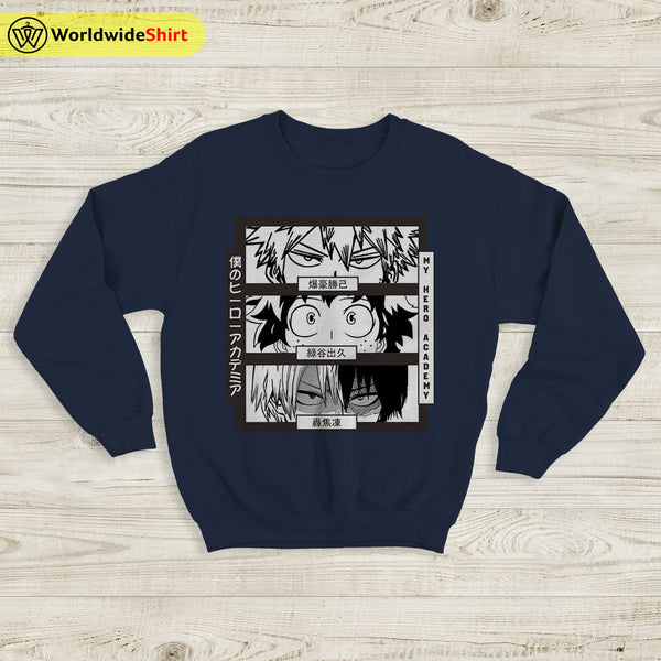 Shoto Kacchan Deku Sweatshirt Boku No Academia Shirt BNHA Merch