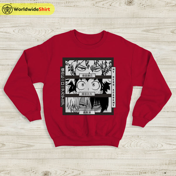 Shoto Kacchan Deku Sweatshirt Boku No Academia Shirt BNHA Merch