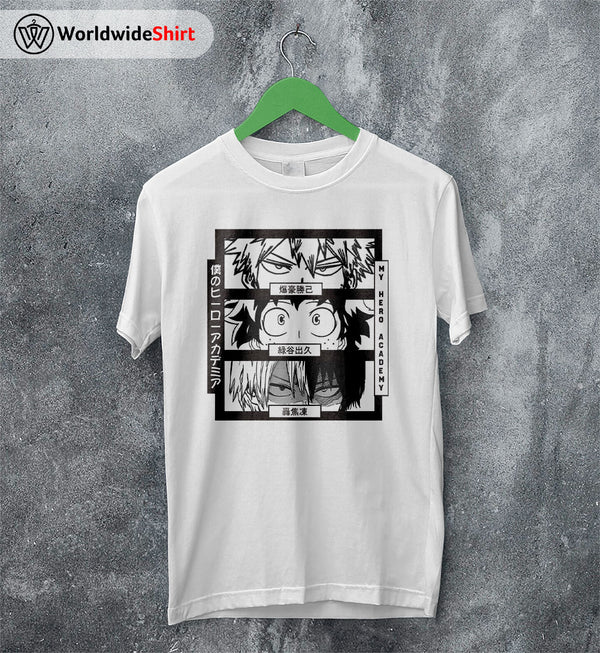 Shoto Kacchan Deku T-shirt Boku No Hero Academia Shirt BNHA Merch