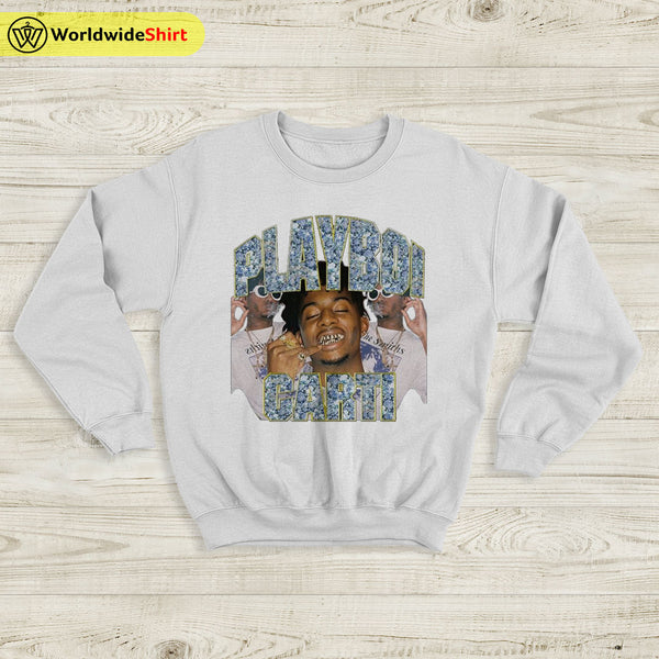 Playboi Carti Vintage Sweatshirt Playboi Carti Shirt Rap Shirt