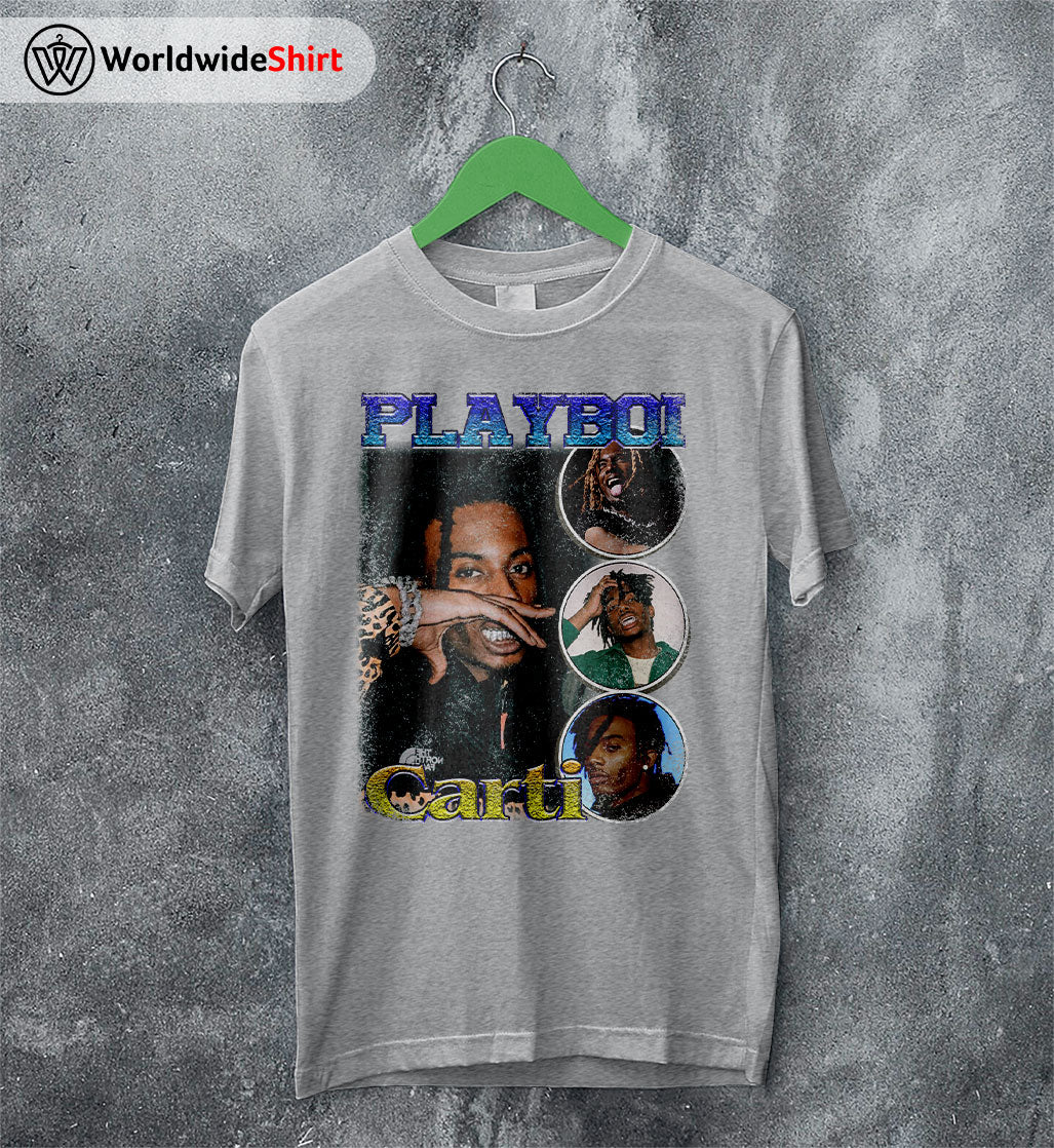 Playboi Carti Rock Star Made Shirt Playboi Carti T-Shirt Rap Shirt–  WorldWideShirt