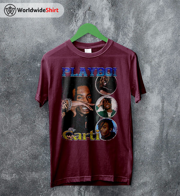 Playboi Carti Vintage 90s Shirt Playboi Carti T-Shirt Rap Shirt