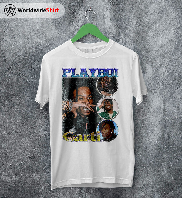 Playboi Carti Vintage 90s Shirt Playboi Carti T-Shirt Rap Shirt