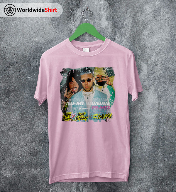 Bad Bunny, Jhay Cortez, J Balvin T Shirt Bad Bunny Shirt Rapper Shirt