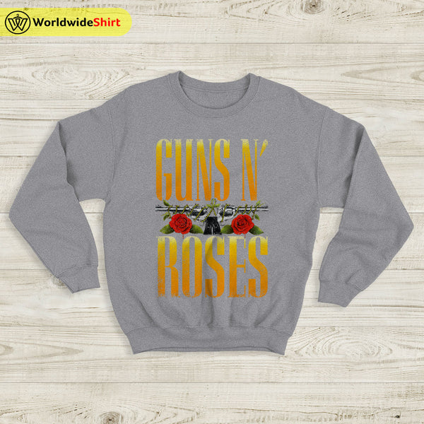 Guns N Roses Vintage 90's Sweatshirt Guns N Roses Shirt Rock Band
