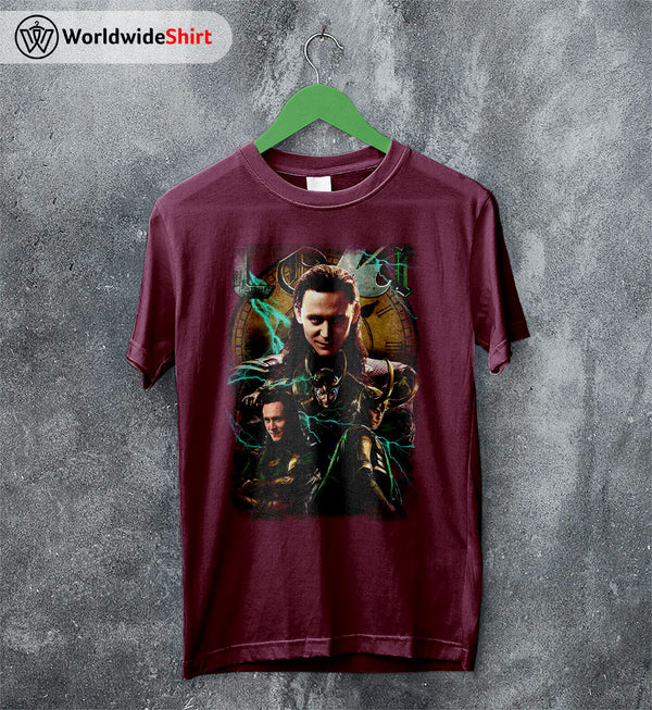 Loki Vintage 90's T-Shirt Loki Shirt The Avengers Shirt