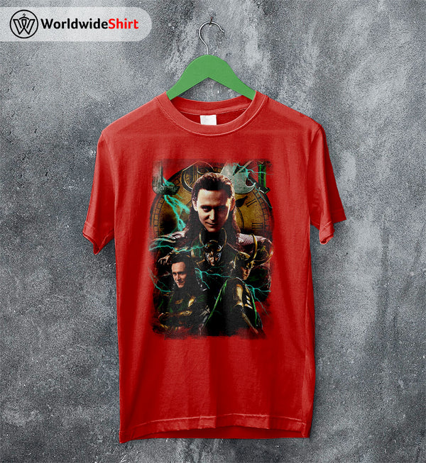 Loki Vintage 90's T-Shirt Loki Shirt The Avengers Shirt