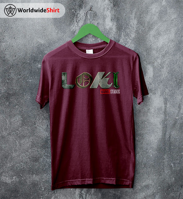 Loki Marvel Studio Logo T-Shirt Loki Shirt The Avengers Shirt