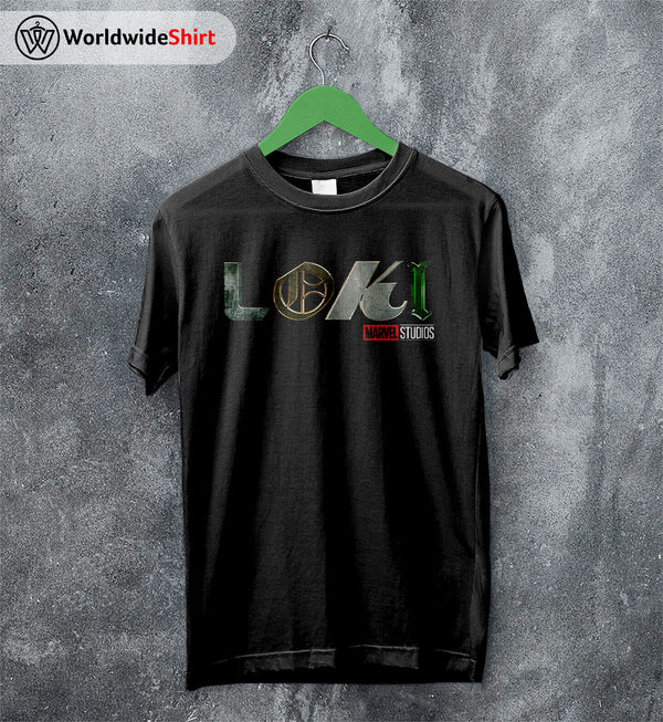 Loki Marvel Studio Logo T-Shirt Loki Shirt The Avengers Shirt