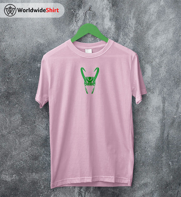 Loki Helmet Logo T-Shirt Loki Shirt The Avengers Shirt