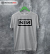 Nine Inch Nails NIN Logo T-Shirt Nine Inch Nails Shirt Rocker Shirt