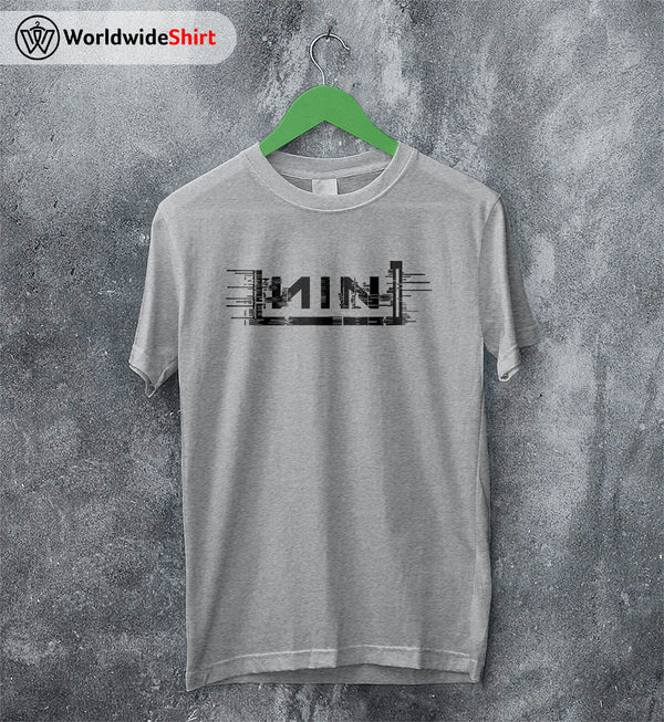 Nine Inch Nails 1990 Logo T-Shirt Nine Inch Nails Shirt Rocker Shirt