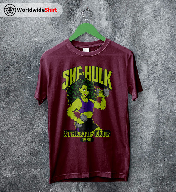 She Hulk Athletic Club 1980 T-Shirt She Hulk Shirt The Avengers Shirt