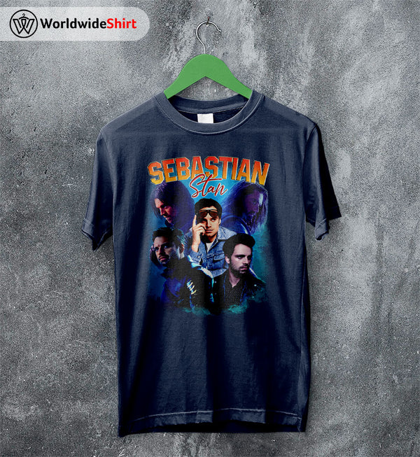 Sebastian Stan Vintage T-Shirt Bucky Barnes Shirt The Avengers Shirt