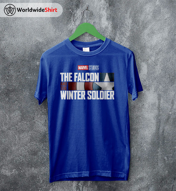 Falcon and the Winter Soldier Logo T-Shirt The Avengers Shirt Movie Shirt