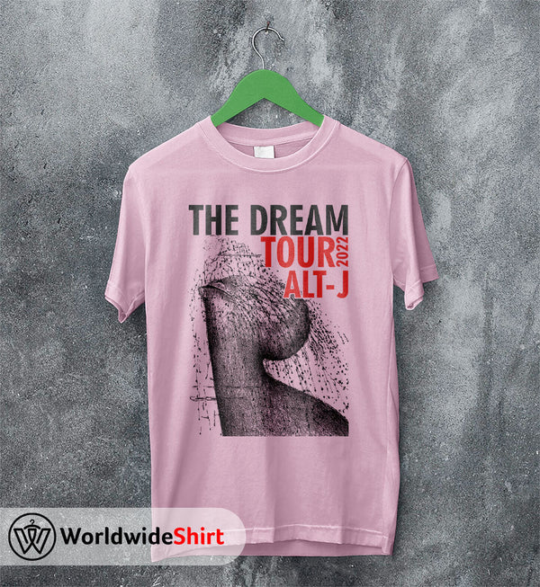 alt-J The Dream 2022 Tour T shirt alt-J Shirt Classic Rock Music - WorldWideShirt