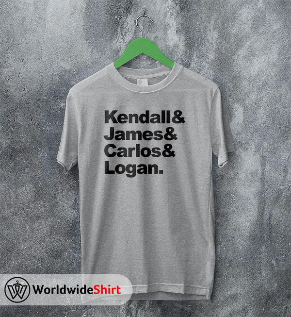 Big Time Rush Member T shirt Big Time Rush Shirt Music Shirt - WorldWideShirt