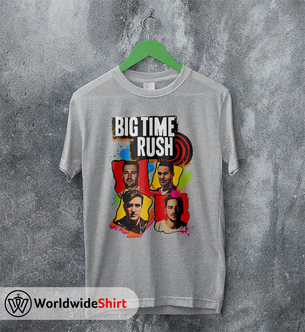 Big Time Rush Vintage Graphic 90s T shirt Big Time Rush Shirt Music Shirt - WorldWideShirt