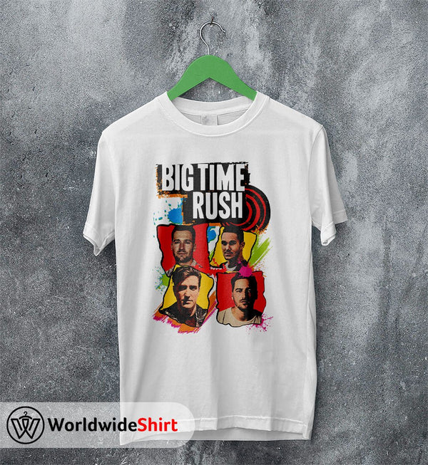 Big Time Rush Vintage Graphic 90s T shirt Big Time Rush Shirt Music Shirt - WorldWideShirt