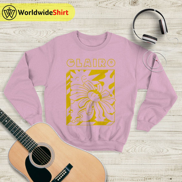 Clairo Flower Summer Tour Graphic Sweatshirt Clairo Shirt Music Shirt - WorldWideShirt