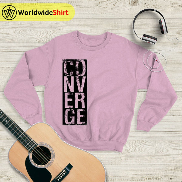 Converge Band Logo Vintage Sweatshirt Converge Band Shirt - WorldWideShirt