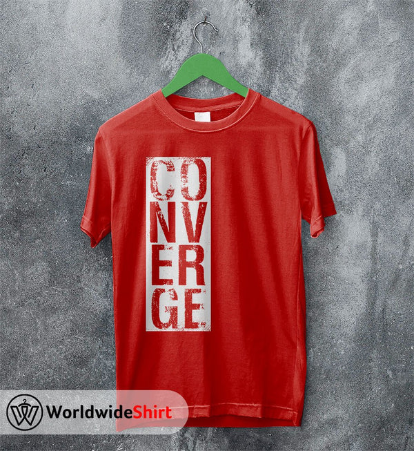Converge Band Logo Vintage T shirt Converge Band Shirt - WorldWideShirt