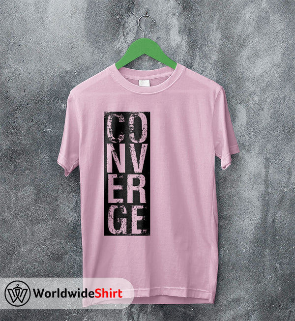 Converge Band Logo Vintage T shirt Converge Band Shirt - WorldWideShirt