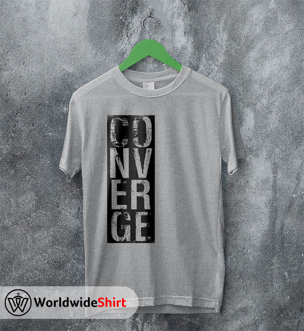 Converge Band Logo Vintage T shirt Converge Band Shirt - WorldWideShirt