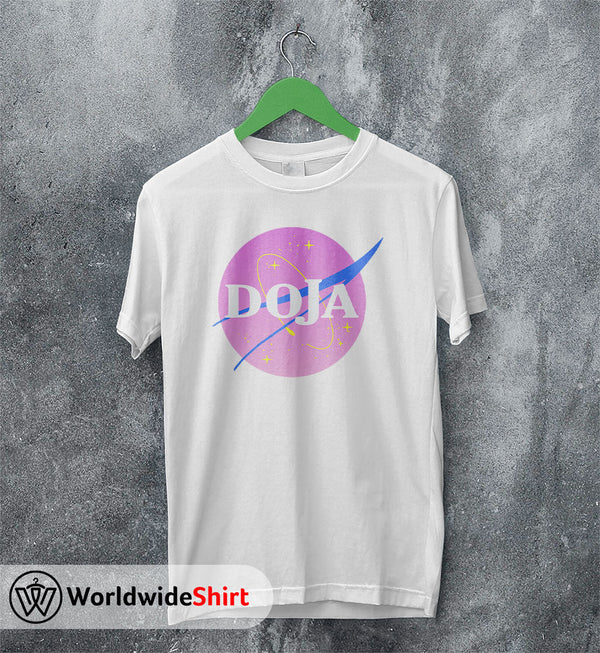 Doja Cat NASA Logo T-Shirt Doja Cat Shirt Rapper Shirt - WorldWideShirt