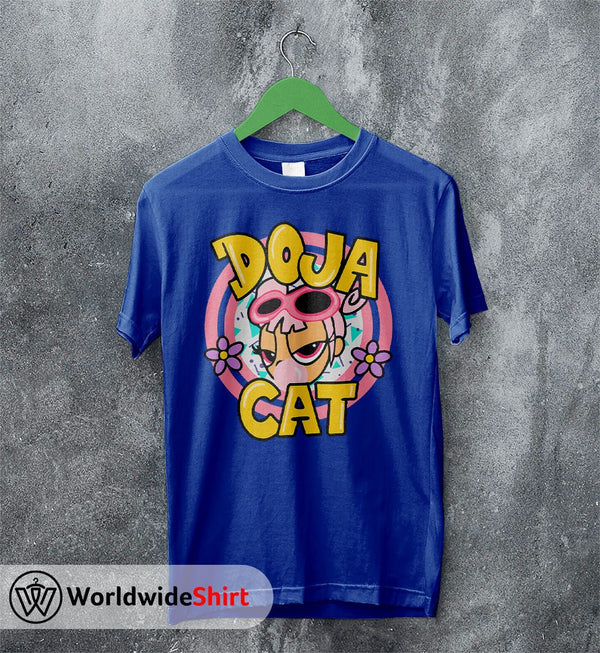 Doja Cat Powerpuff Graphic T-Shirt Doja Cat Shirt Rapper Shirt - WorldWideShirt