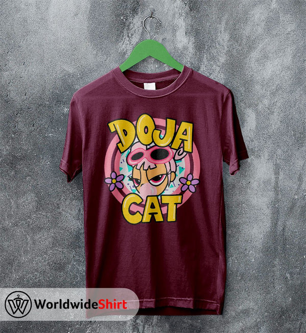 Doja Cat Powerpuff Graphic T-Shirt Doja Cat Shirt Rapper Shirt - WorldWideShirt
