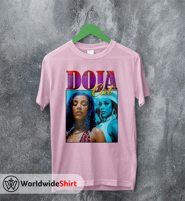 Doja Cat Raptee Vintage 90's T-Shirt Doja Cat Shirt Rapper Shirt - WorldWideShirt