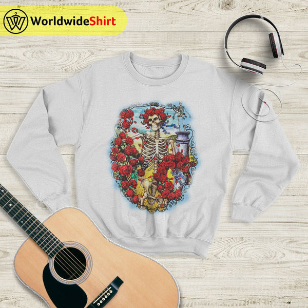 Grateful Dead Vintage 1977 Album Sweatshirt Grateful Dead Shirt Rock Band - WorldWideShirt