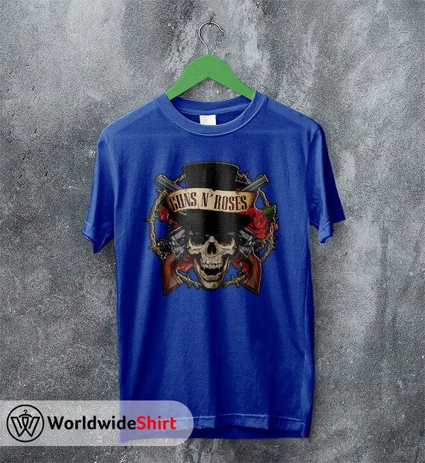 Guns N Roses 80's Vintage T-Shirt Guns N Roses Shirt Rock Band - WorldWideShirt