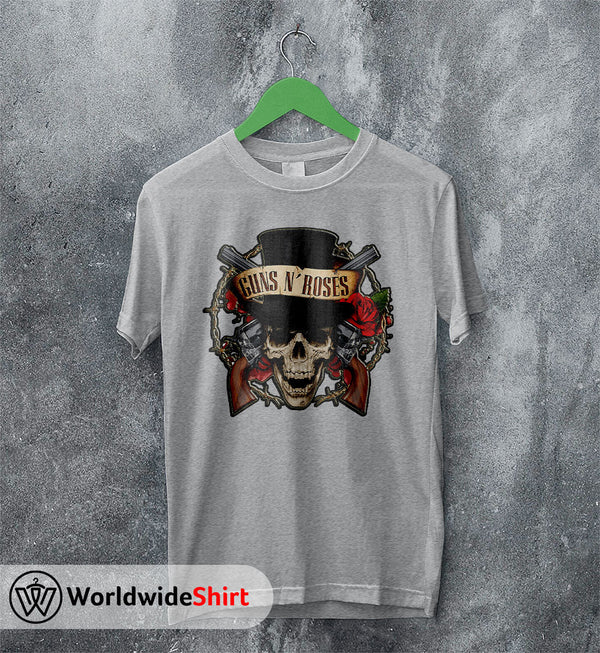 Guns N Roses 80's Vintage T-Shirt Guns N Roses Shirt Rock Band - WorldWideShirt
