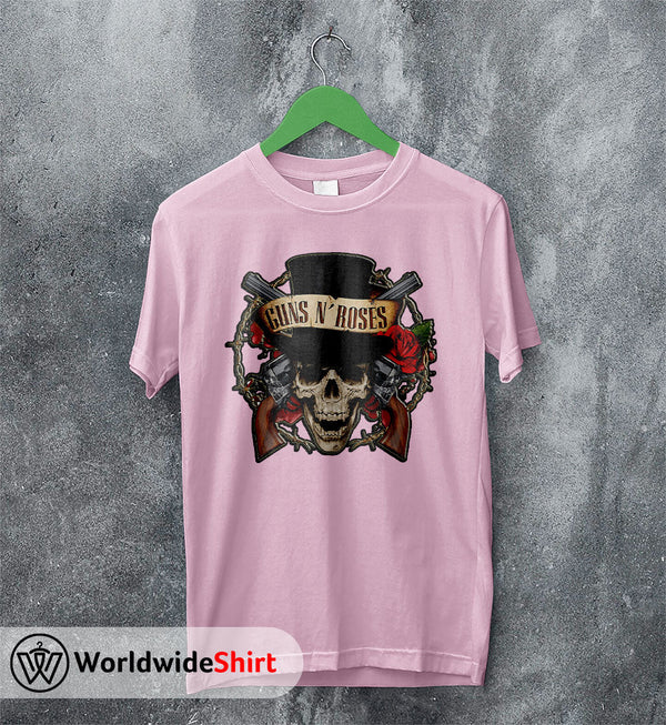 Guns N Roses 80's Vintage T-Shirt Guns N Roses Shirt Rock Band - WorldWideShirt