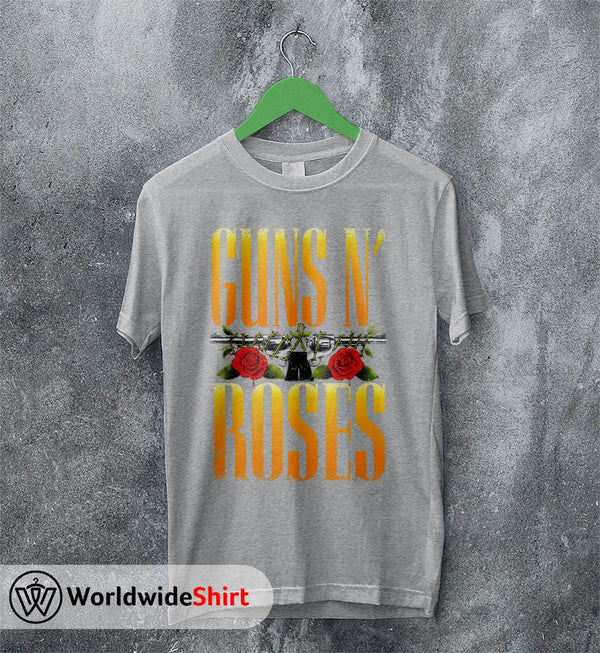 Guns N Roses Vintage 90's T-Shirt Guns N Roses Shirt Rock Band - WorldWideShirt