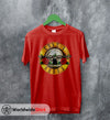 Guns N Roses Vintage Logo T-Shirt Guns N Roses Shirt Rock Band - WorldWideShirt