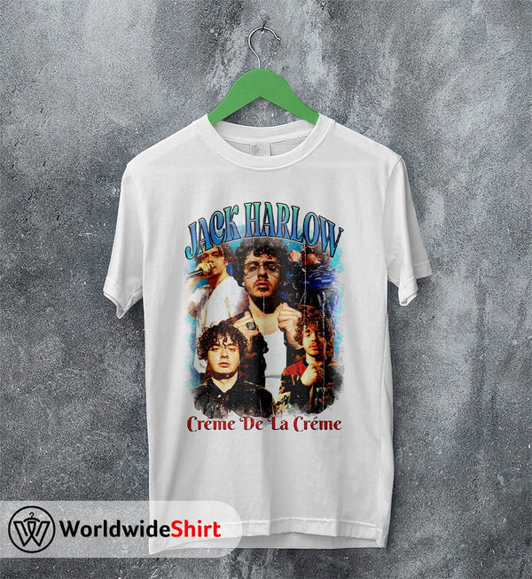 Jack Harlow Vintage 90s T shirt Jack Harlow Shirt Rapper Shirt - WorldWideShirt