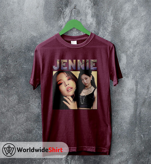 Jennie Raptee Vintage 90's T-Shirt BLACKPINK Shirt KPOP Shirt - WorldWideShirt