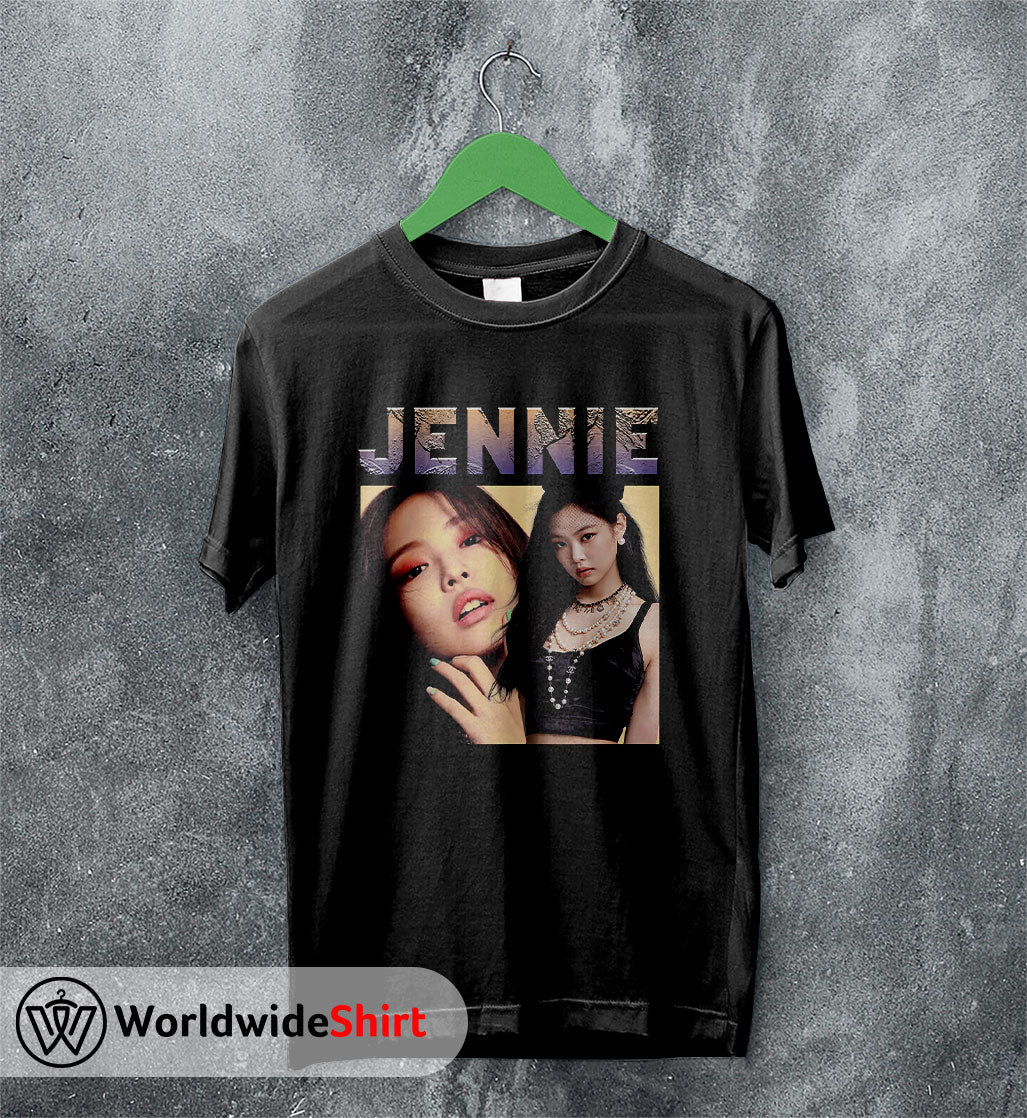Blackpink t shirt deals jennie
