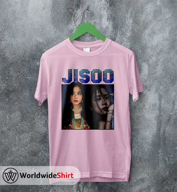 Jisoo Raptee Vintage 90's T-Shirt BLACKPINK Shirt KPOP Shirt - WorldWideShirt