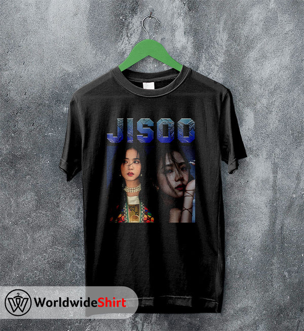 Jisoo Raptee Vintage 90's T-Shirt BLACKPINK Shirt KPOP Shirt - WorldWideShirt