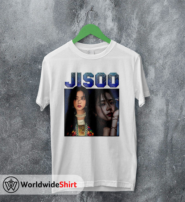 Jisoo Raptee Vintage 90's T-Shirt BLACKPINK Shirt KPOP Shirt - WorldWideShirt