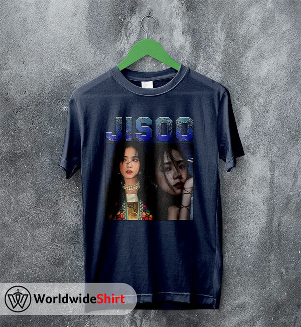 Jisoo Raptee Vintage 90's T-Shirt BLACKPINK Shirt KPOP Shirt - WorldWideShirt