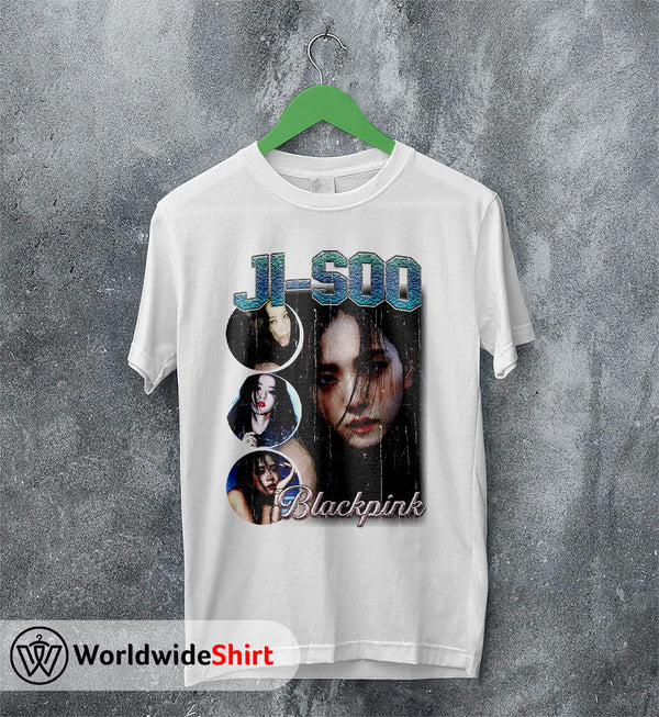 Jisoo Vintage 90's T-Shirt BLACKPINK Shirt KPOP Shirt - WorldWideShirt