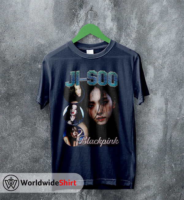 Jisoo Vintage 90's T-Shirt BLACKPINK Shirt KPOP Shirt - WorldWideShirt